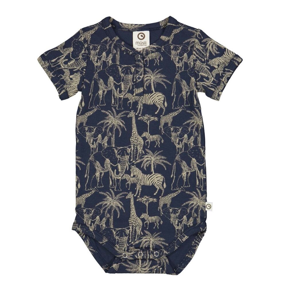 Musli by Green Cotton Safari Short Sleeve Onesie, NwT, Multiple sizes available
